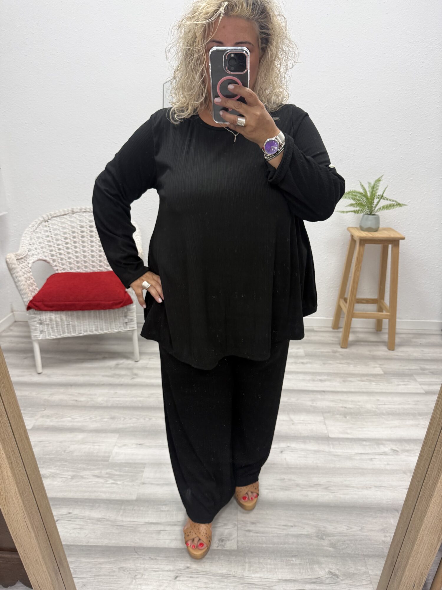 Conjunto canale negro