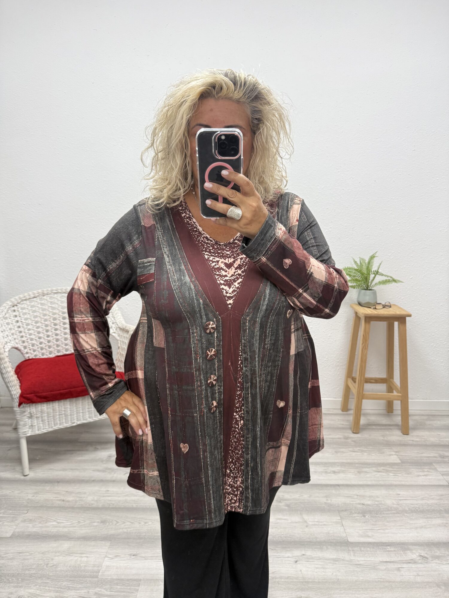 Camiseta cuadros