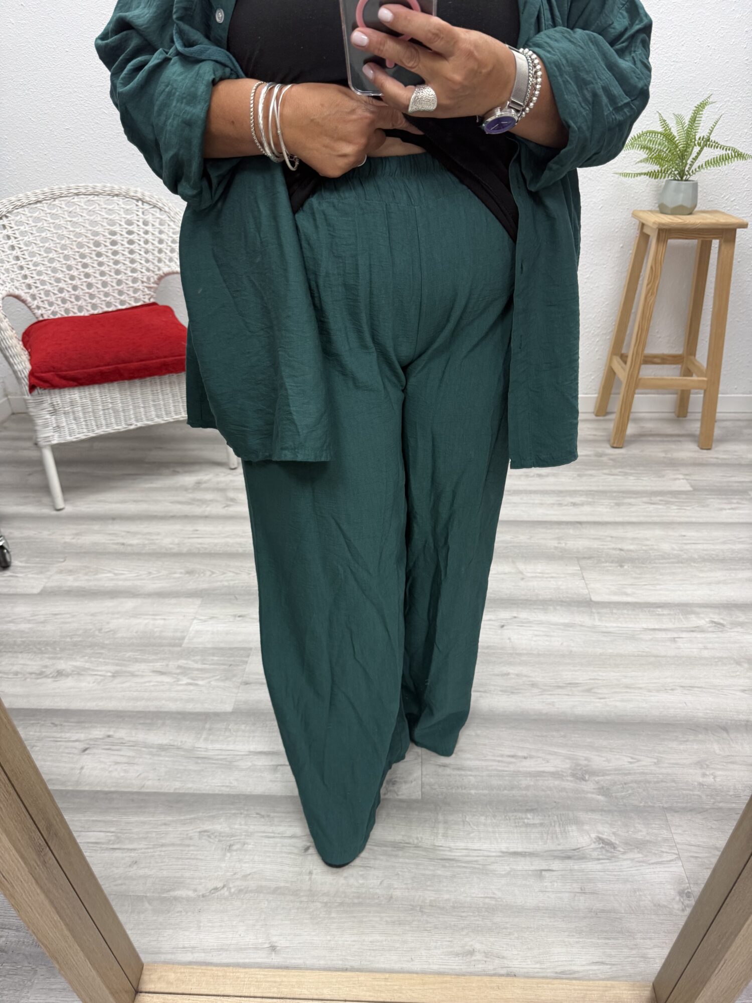 Pantalon sahariana verde