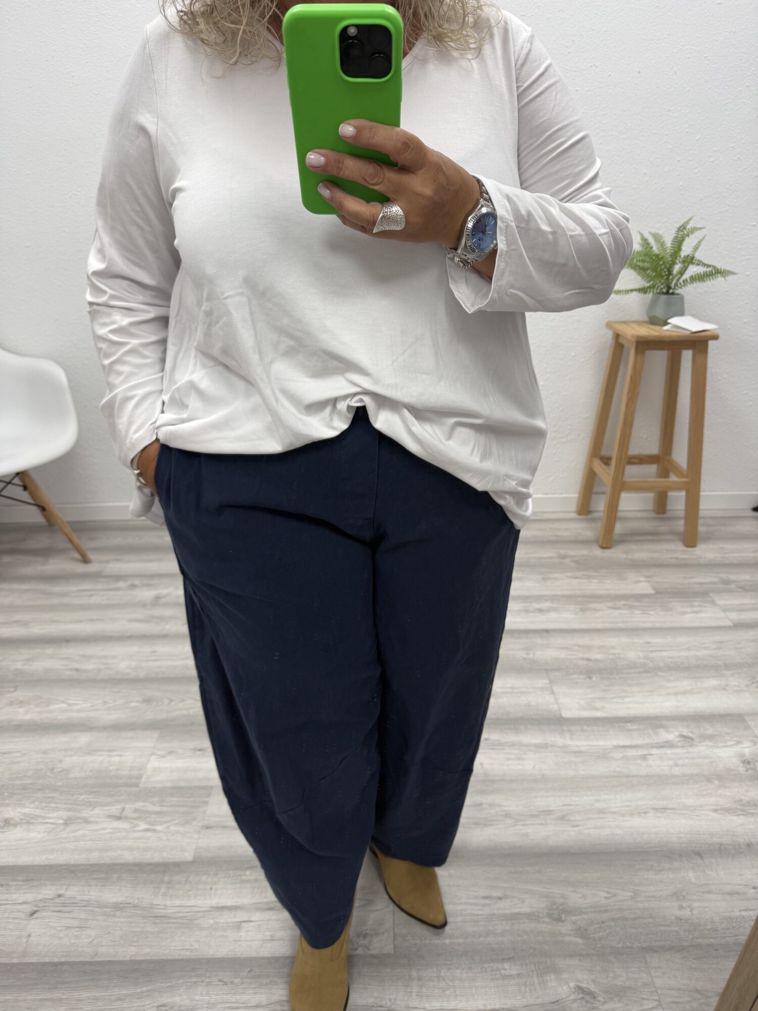 Pantalón vaquero azul marino