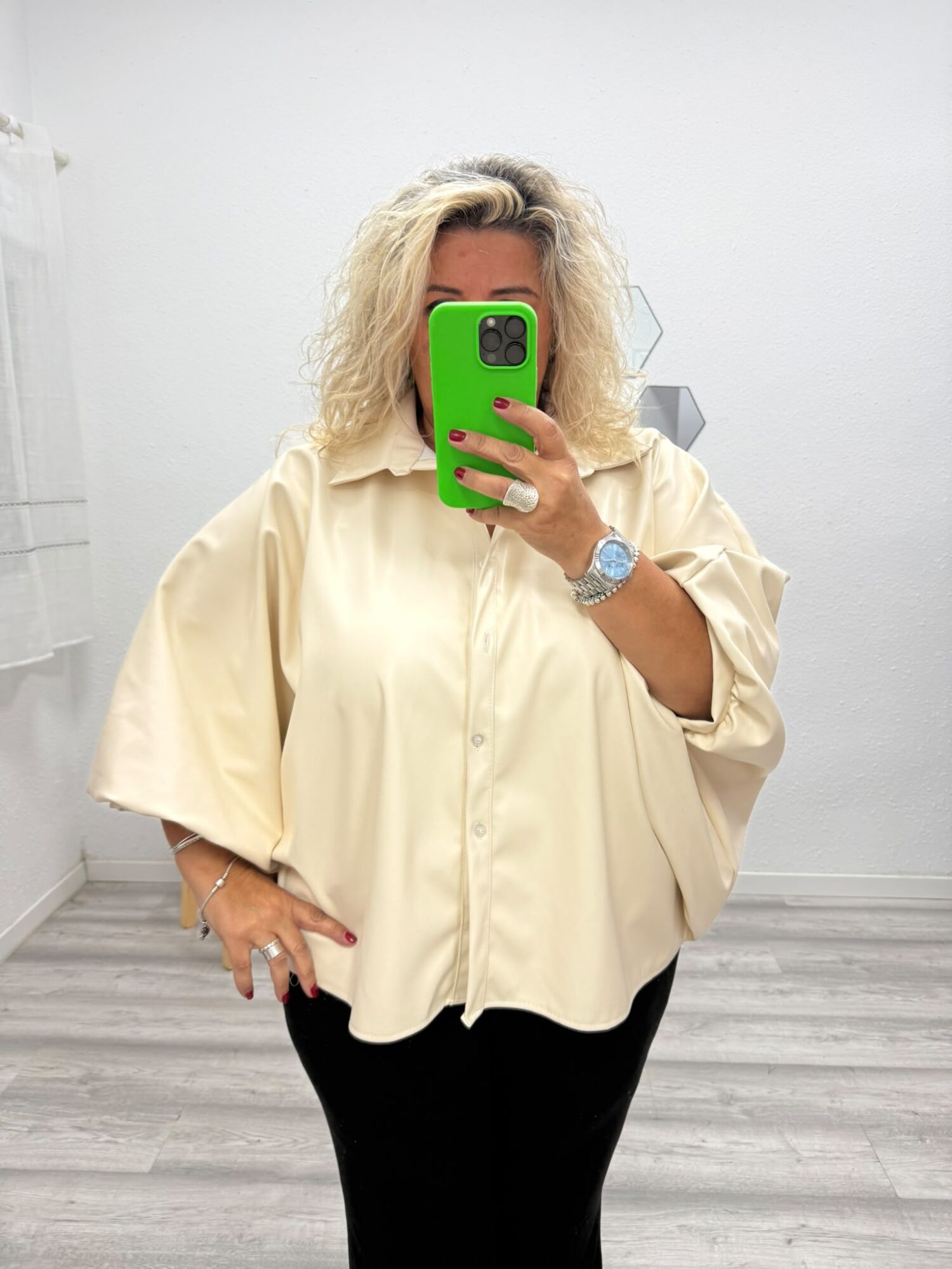 Sobrecamisa manga crudo