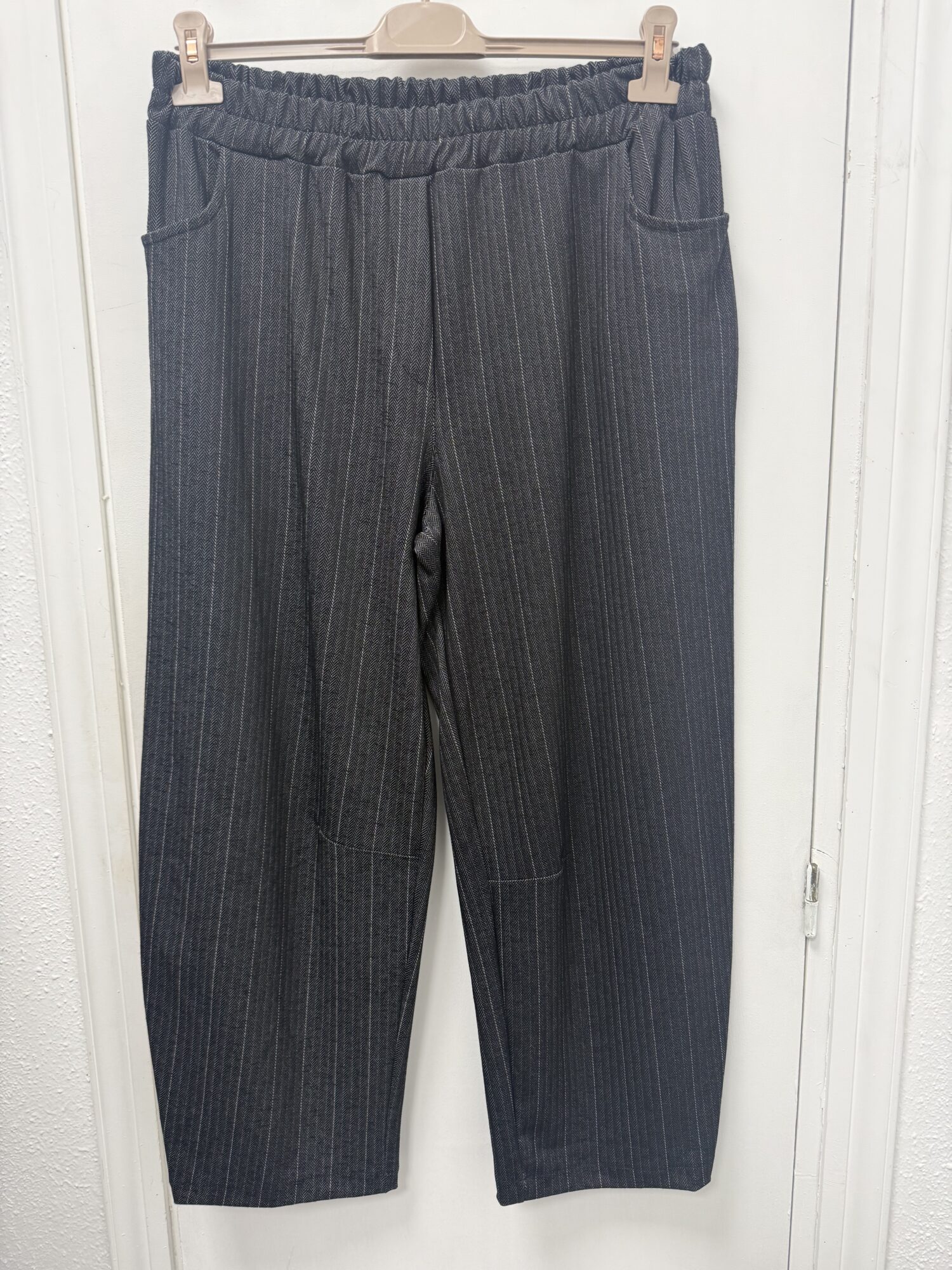 Pantalon rayas azul
